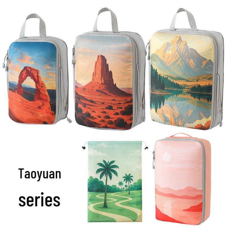 MDNGMDNG Printed Compression Travel Organizer Set Set
MDNGMDNG Printed Compression Travel Organizer Set Set