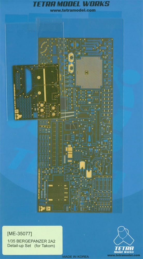 Tetra Model ME Series Bergepanzer 2A2 Plastic Model Parts ME3577 1/35 (TAK)
Tetra Model ME Series Bergepanzer 2A2 Plastic Model Parts ME3577 1/35 (TAK)