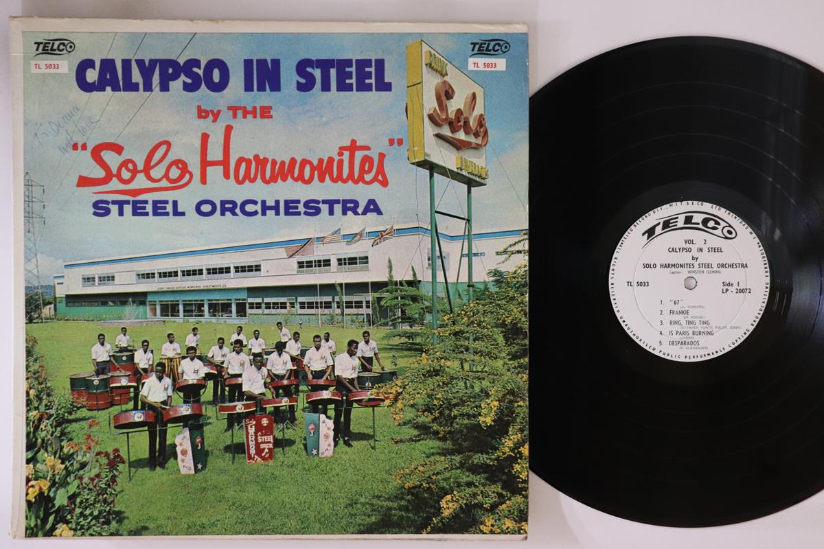 LP Record SOLO HARMONITES STEEL ORCHESTRA Calypso In Steel Vol. 2 TL5033 TELCO 1967 Trinidad World Music Used
LP Record SOLO HARMONITES STEEL ORCHESTRA Calypso In Steel Vol. 2 TL5033 TELCO 1967 Trinidad World Music Used