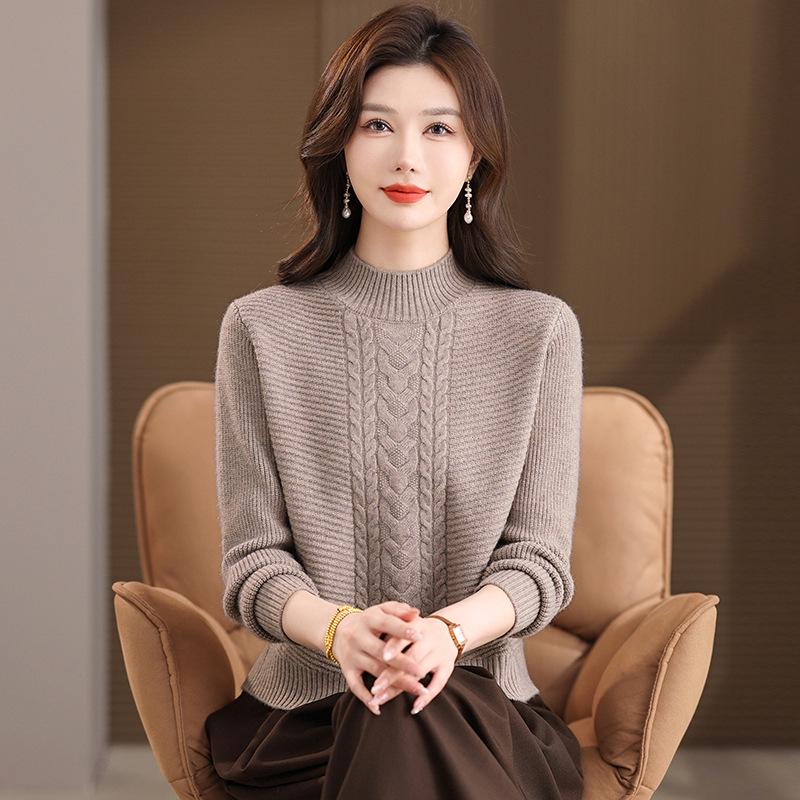 Mom s Chunky Knit Sweater: Warm, Stylish Top for Middle-Aged & Elderly Women - Perfect Autumn/Winter Layer. 125-150 lbs верблюд
Mom s Chunky Knit Sweater: Warm, Stylish Top for Middle-Aged & Elderly Women - Perfect Autumn/Winter Layer. 125-150 lbs верблюд