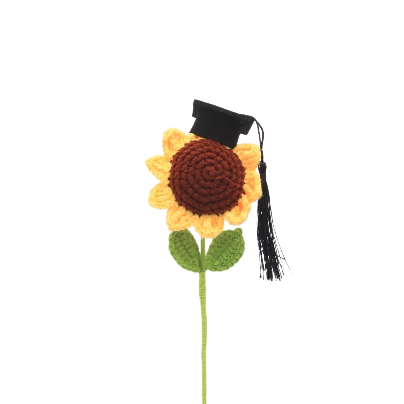 Handmade Crochet Graduation Doll with Cap and Gown on Stem Decorative Knitted Plush Toy Graduation Gift One Size
Handmade Crochet Graduation Doll with Cap and Gown on Stem Decorative Knitted Plush Toy Graduation Gift One Size