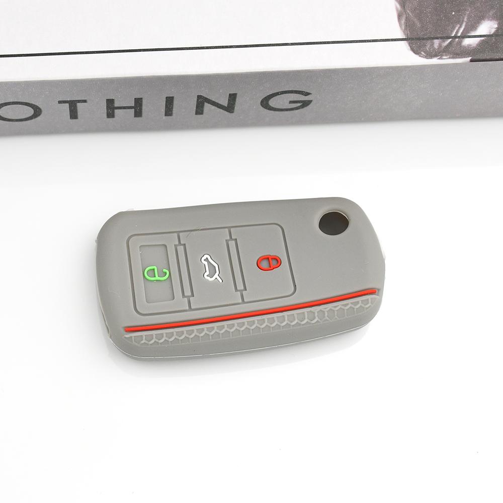 2/3 Buttons Silicone Car Flip Key Case Cover Shell Fob For VW Volkswagen Beetle Tiguan Polo Golf Passat Skoda Octavia Kodiaq Seat Leon Altea 3 button key cover серый
2/3 Buttons Silicone Car Flip Key Case Cover Shell Fob For VW Volkswagen Beetle Tiguan Polo Golf Passat Skoda Octavia Kodiaq Seat Leon Altea 3 button key cover серый