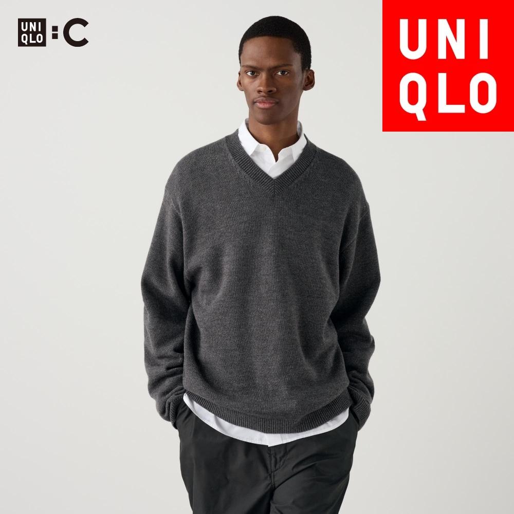 UNIQLO свободный свитер с v-образным вырезом
UNIQLO свободный свитер с v-образным вырезом