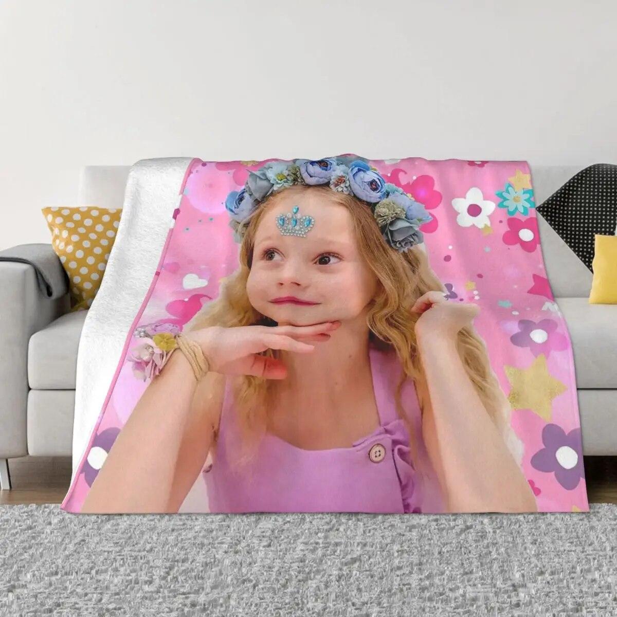 Cute Like Nastya Blanket Fleece Textile Decor PIink Breathable Lightweight Thin Throw Blanket for Bedding Car Quilt
Cute Like Nastya Blanket Fleece Textile Decor PIink Breathable Lightweight Thin Throw Blanket for Bedding Car Quilt