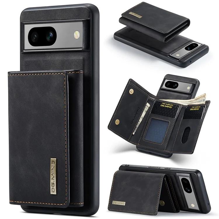 M1 Series for Google Pixel 8a Case Kickstand Leather Back Phone Cover with Detachable Wallet - Black
M1 Series for Google Pixel 8a Case Kickstand Leather Back Phone Cover with Detachable Wallet - Black
