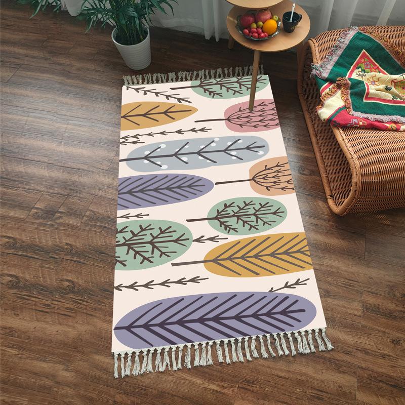 Килимок на підлогу в скандинавському стилі, плетений з імітації бавовни та льону з бахромою, простий побутовий килим для спальні, матрац, можна прати в машині 120 * 180CM/diameter
Килимок на підлогу в скандинавському стилі, плетений з імітації бавовни та льону з бахромою, простий побутовий килим для спальні, матрац, можна прати в машині 120 * 180CM/diameter