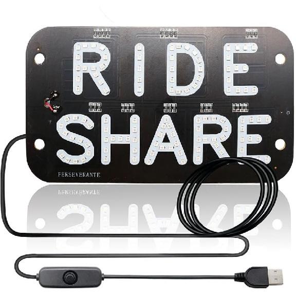 YSY Juren LED Car Window Accessory Sign RIDESHARE for Ride Share Drivers Taxi Light (ICE blue) зелёный
YSY Juren LED Car Window Accessory Sign RIDESHARE for Ride Share Drivers Taxi Light (ICE blue) зелёный