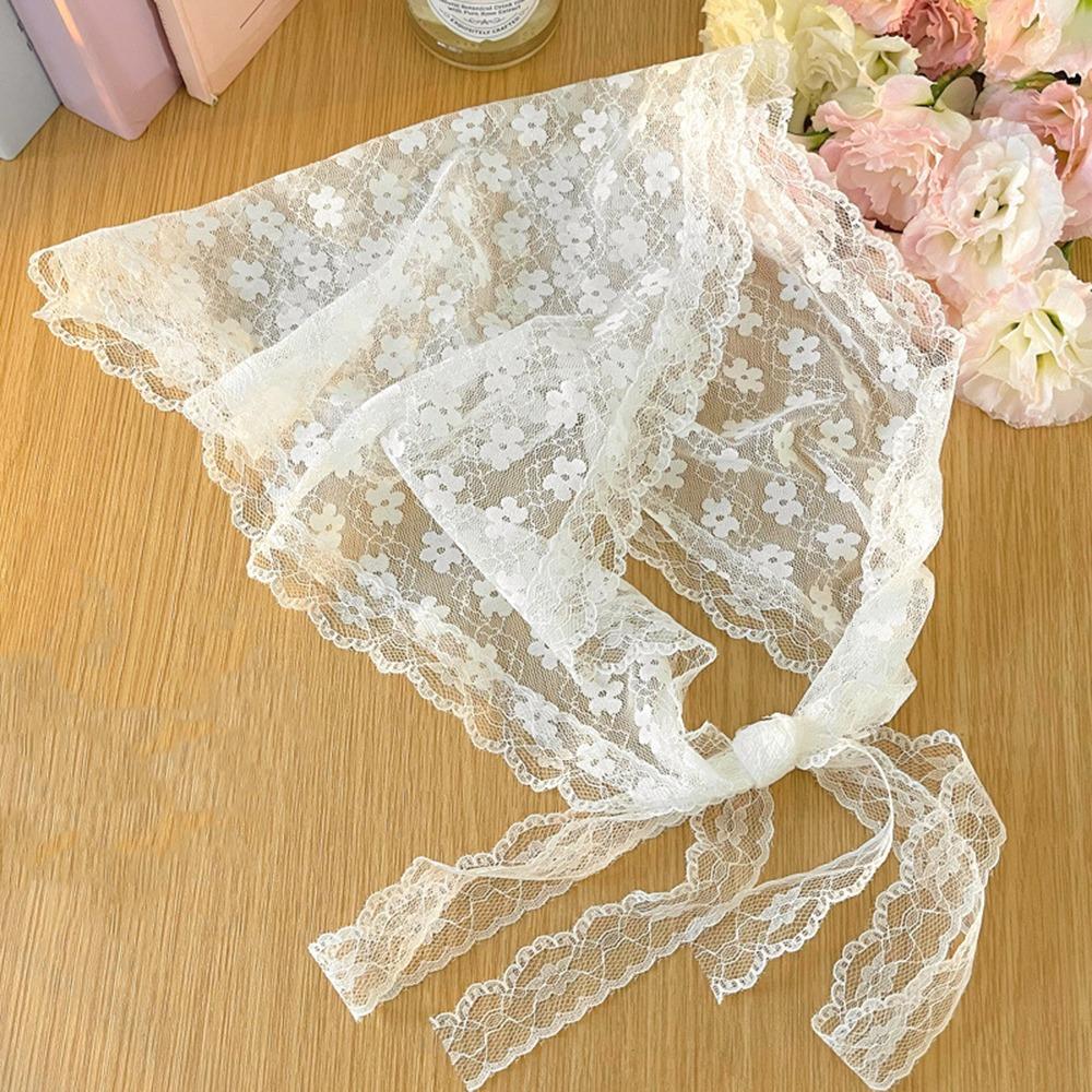 New Fashion Vintage Lace Flower Hair Scarf Shawl Cute Thin Sweet Headscarf Bohemian Chic Style Bandanas for Women Pastoral Style
New Fashion Vintage Lace Flower Hair Scarf Shawl Cute Thin Sweet Headscarf Bohemian Chic Style Bandanas for Women Pastoral Style