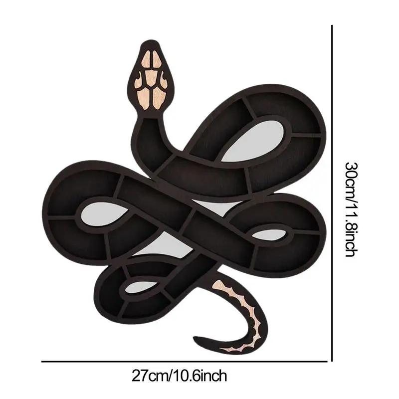 Хрустальная змеиная полка, хрустальный держатель для дисплея, органайзер, креативная готическая деревянная стойка, фестиваль ужасов, стойка для хрустальных камней, домашний декор style 2
Хрустальная змеиная полка, хрустальный держатель для дисплея, органайзер, креативная готическая деревянная стойка, фестиваль ужасов, стойка для хрустальных камней, домашний декор style 2