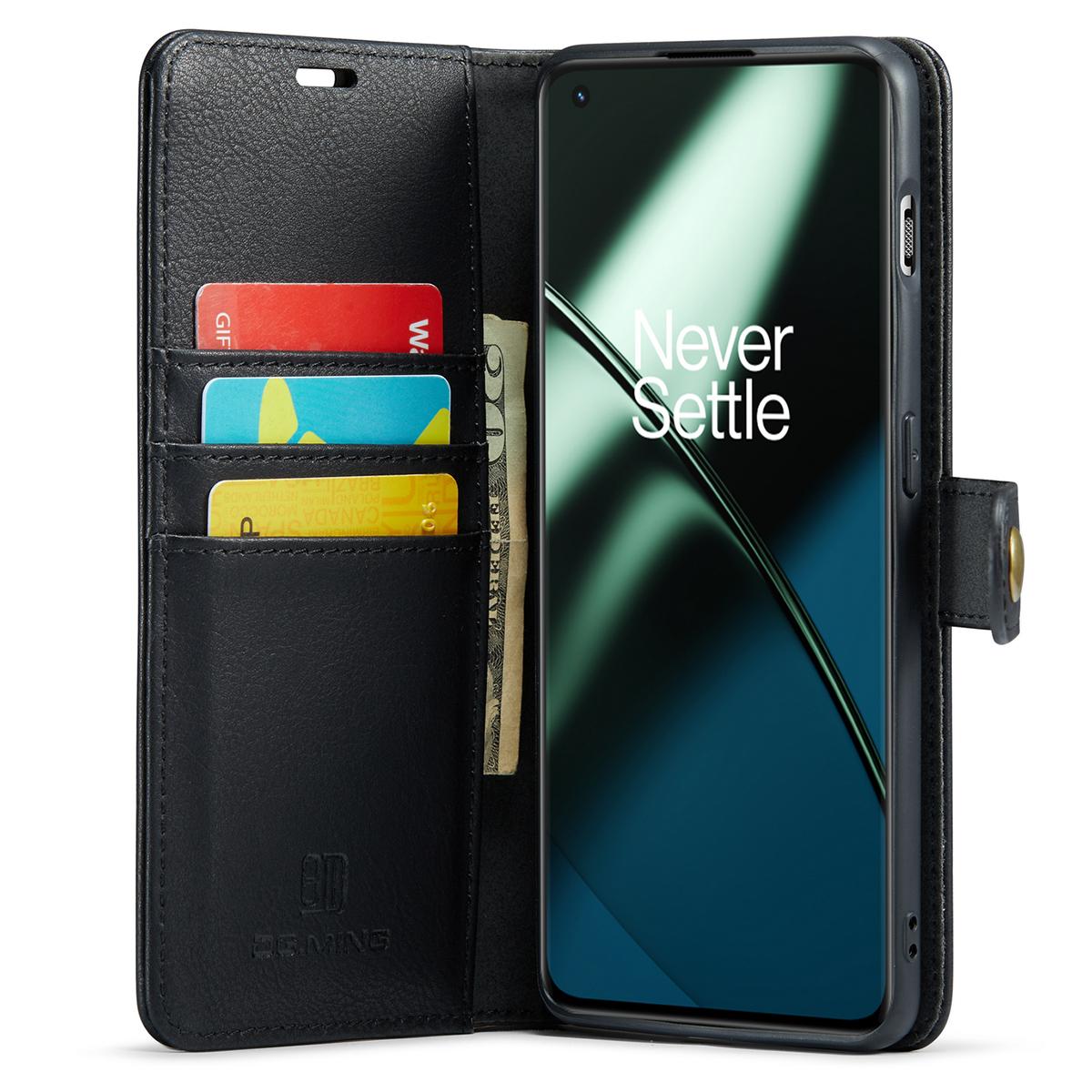 DG.MING For OnePlus 11 5G Detachable Magnetic Anti-drop Case Split Leather Wallet Stand Phone Cover Black
DG.MING For OnePlus 11 5G Detachable Magnetic Anti-drop Case Split Leather Wallet Stand Phone Cover Black
