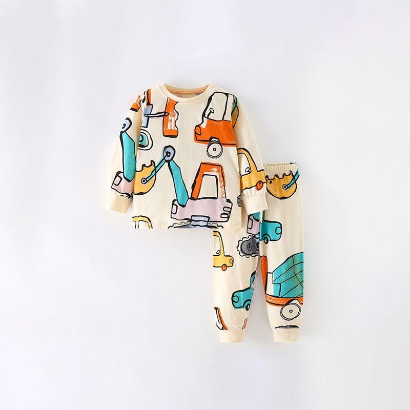 Boy Long-Sleeve Suit Fall and Winter New Arrival Handsome Fashion Boy round Neck Long Sleeve Pure Cotton Print Children s Loungewear A9771 140
Boy Long-Sleeve Suit Fall and Winter New Arrival Handsome Fashion Boy round Neck Long Sleeve Pure Cotton Print Children s Loungewear A9771 140