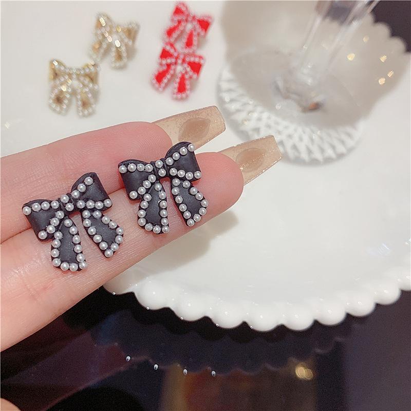 Simple and compact bow stud earrings femininity versatile new earrings s silver needle earrings 925 silver needle
Simple and compact bow stud earrings femininity versatile new earrings s silver needle earrings 925 silver needle