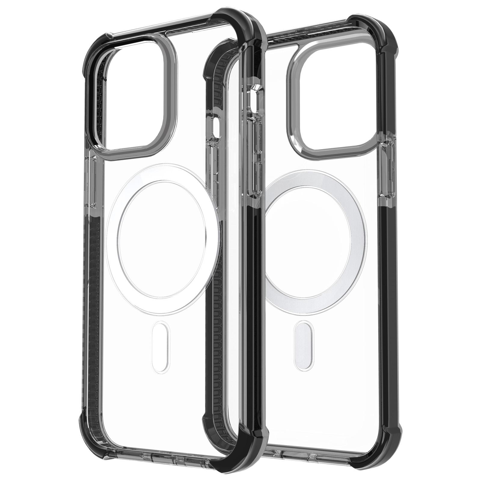 For iPhone 15 Clear Phone Case Four Corners Anti-Drop Acrylic+TPU Cover Compatible with MagSafe White
For iPhone 15 Clear Phone Case Four Corners Anti-Drop Acrylic+TPU Cover Compatible with MagSafe White