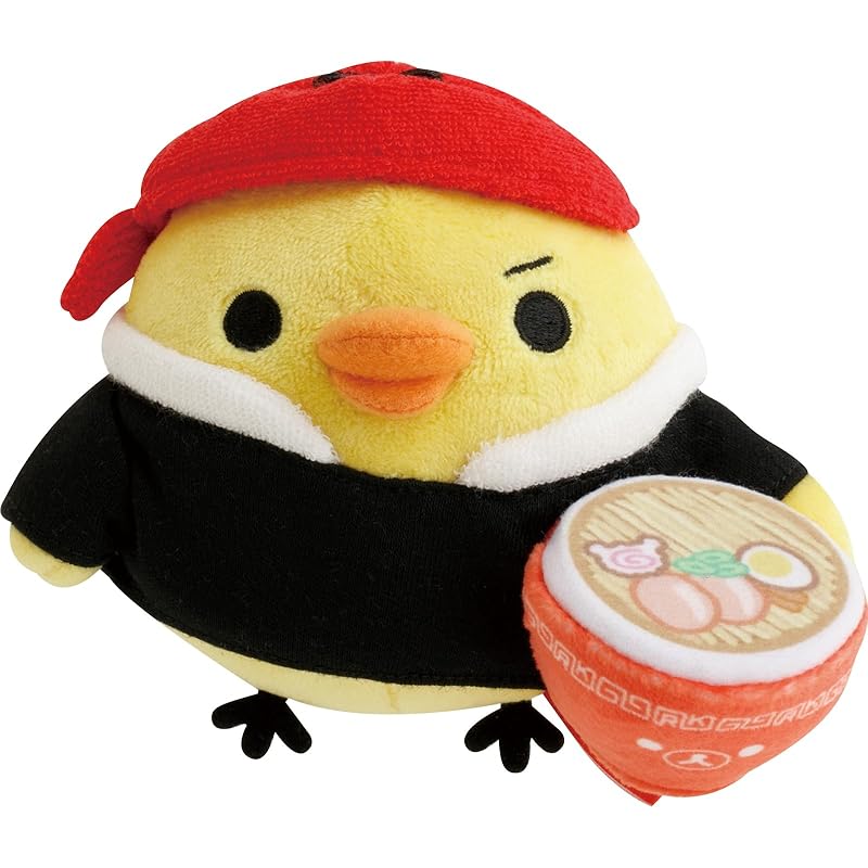 San-X rilakkuma Anytime ramen miscellaneous goods Ramen stuffed animal Kiiroitori MO75801 H100×W140×D100mm
San-X rilakkuma Anytime ramen miscellaneous goods Ramen stuffed animal Kiiroitori MO75801 H100×W140×D100mm