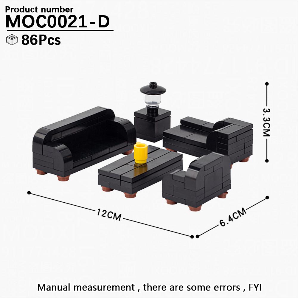 Серия Город Строительные блоки Детская игрушка Мебель для гостиной и спальни Диван Журнальный столик Прикроватная тумбочка Модель ребенка Для детей Подарок MOC DIY
Серия Город Строительные блоки Детская игрушка Мебель для гостиной и спальни Диван Журнальный столик Прикроватная тумбочка Модель ребенка Для детей Подарок MOC DIY