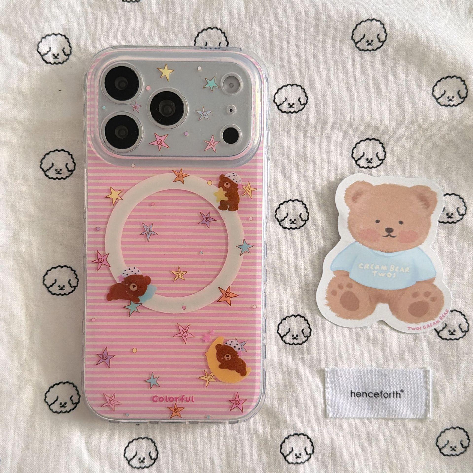 Striped Starry Bear iPhone 16/17 Pro Max Case iPhone 14 Pro Max
Striped Starry Bear iPhone 16/17 Pro Max Case iPhone 14 Pro Max