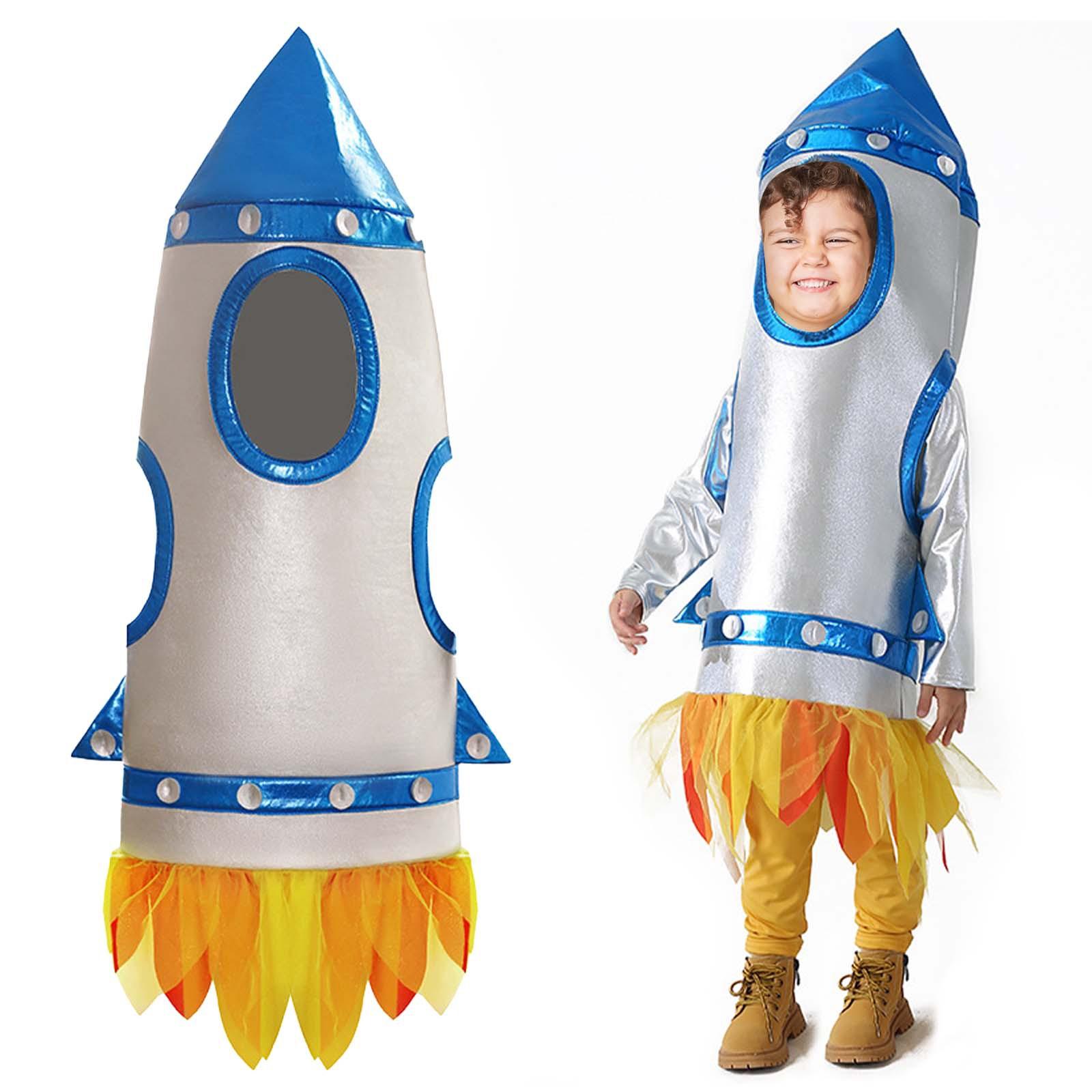Spot Games Children s Rocket cos Space Stage Clothing Space Suit Astronaut Clothing Children s Performance Clothing XL(135-145cm)
Spot Games Children s Rocket cos Space Stage Clothing Space Suit Astronaut Clothing Children s Performance Clothing XL(135-145cm)
