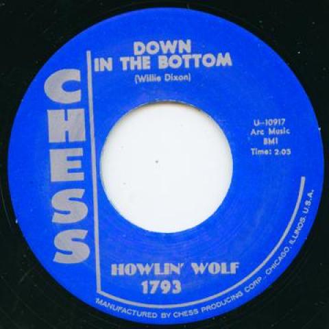 7inch Record HOWLIN WOLF - Down In The Bottom / Wang Dang Dood CHESS1793 Chess 2010 UK Blues
7inch Record HOWLIN WOLF - Down In The Bottom / Wang Dang Dood CHESS1793 Chess 2010 UK Blues