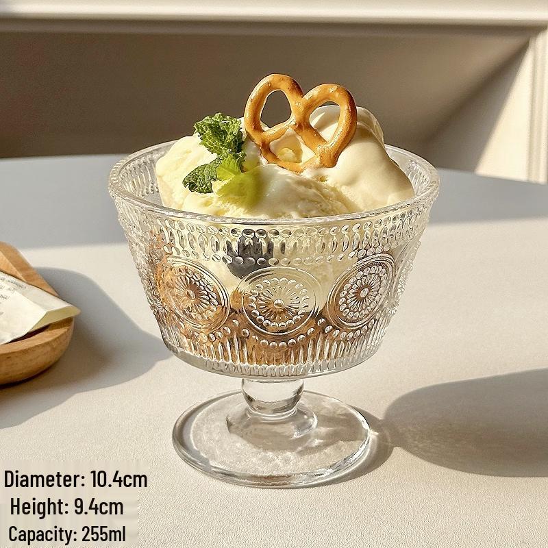 Ins Style Sunflower Glass Dessert Bowl
Ins Style Sunflower Glass Dessert Bowl