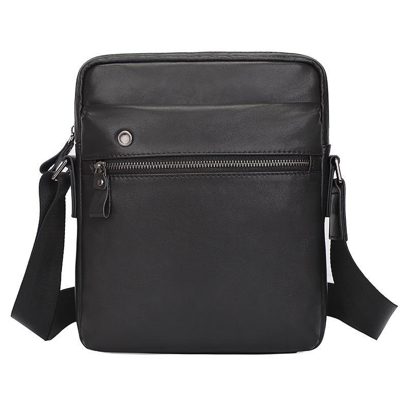 New Leather Shoulder Bag, Men s Waterproof Shoulder Bag, Large Capacity Crossbody Bag чорний
New Leather Shoulder Bag, Men s Waterproof Shoulder Bag, Large Capacity Crossbody Bag чорний