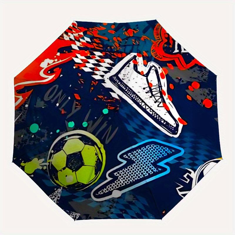 1pc Soccer Shoes Automatic Open/Close Umbrella, Portable Folding Umbrella for Travel, Themed Events, It is suitable as a gift for various festivals, O
1pc Soccer Shoes Automatic Open/Close Umbrella, Portable Folding Umbrella for Travel, Themed Events, It is suitable as a gift for various festivals, O