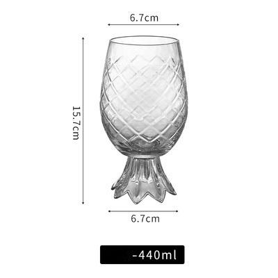 440ml Pineapple Cocktail Glass Creative Bar Hotel Mixed Wine Cup Drinking Glassware Molecular Food Beverage Juice Fruit Teacup 440ml
440ml Pineapple Cocktail Glass Creative Bar Hotel Mixed Wine Cup Drinking Glassware Molecular Food Beverage Juice Fruit Teacup 440ml