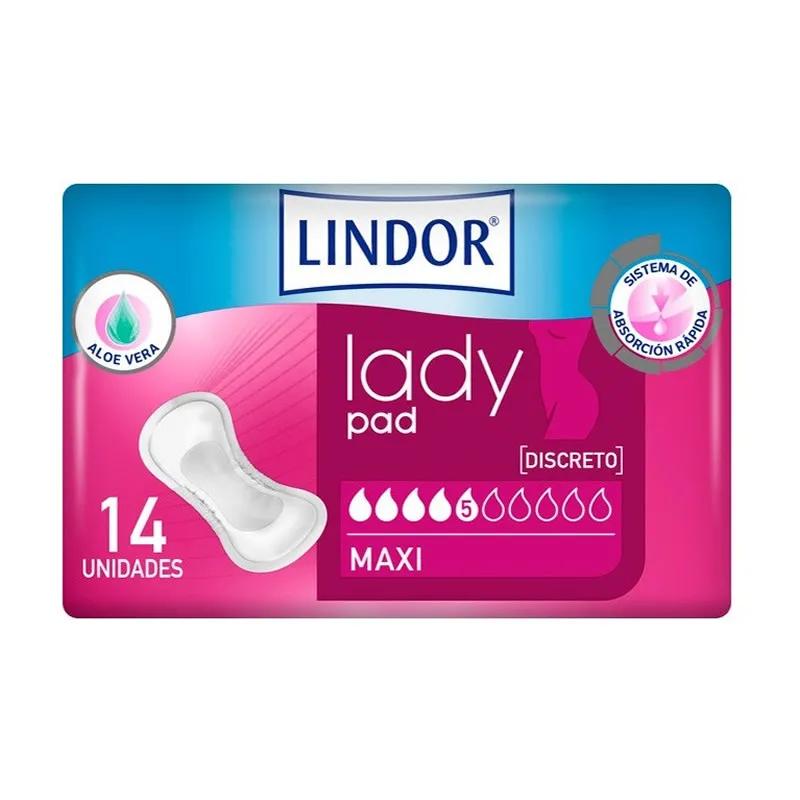 Lindor Light Urinary Incontinence Absorbent MoliMed Maxi 660 ml 14 Units
Lindor Light Urinary Incontinence Absorbent MoliMed Maxi 660 ml 14 Units