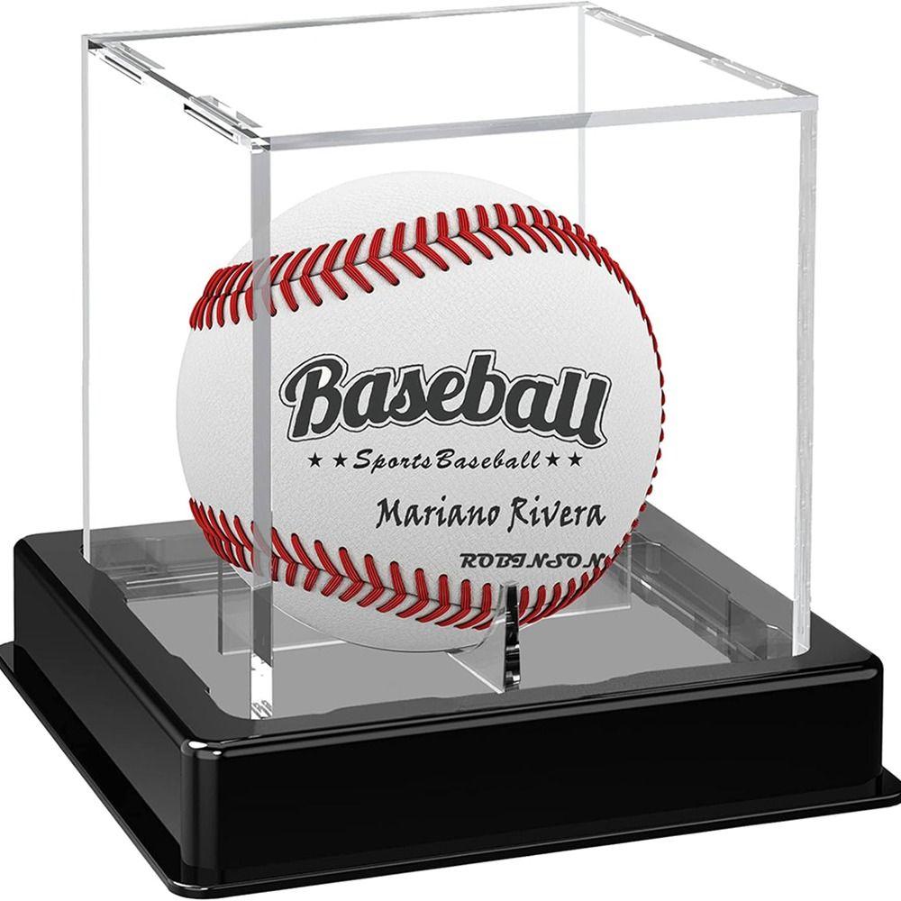 Showcase Baseball Holder Cube Memorabilia Display Case Transparent Baseball Storage Box
Showcase Baseball Holder Cube Memorabilia Display Case Transparent Baseball Storage Box