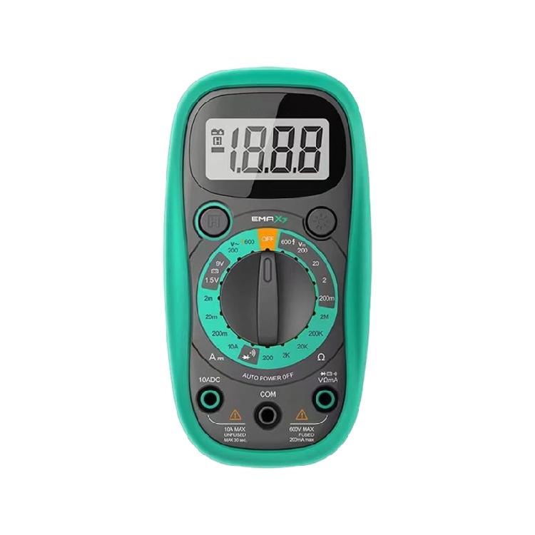 Ammeter Voltemter with Backlit Buzzer Auto Off Function LCD Digital Multimeter 1999 Count Multi Tester
Ammeter Voltemter with Backlit Buzzer Auto Off Function LCD Digital Multimeter 1999 Count Multi Tester