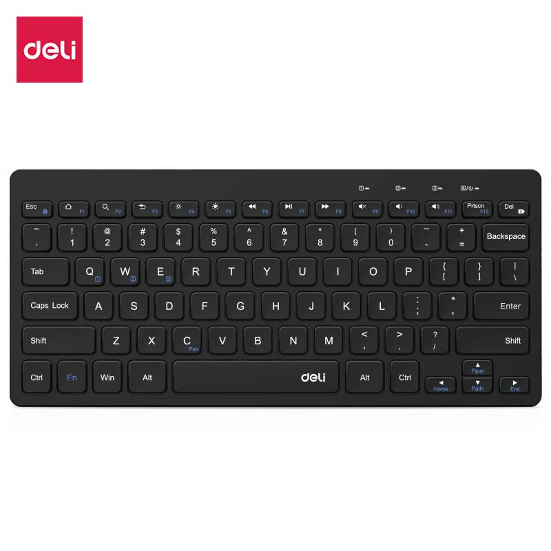 Deli LN300-B Silent Slim Wireless Bluetooth Keyboard
Deli LN300-B Silent Slim Wireless Bluetooth Keyboard