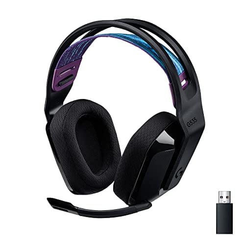 Logitech G Gaming Headset G535 Беспроводная гарнитура G535BK Ультралегкая, 236 г, с микрофоном, зарядка, можно использовать непрерывно в течение 33 часов Discord C
Logitech G Gaming Headset G535 Беспроводная гарнитура G535BK Ультралегкая, 236 г, с микрофоном, зарядка, можно использовать непрерывно в течение 33 часов Discord C