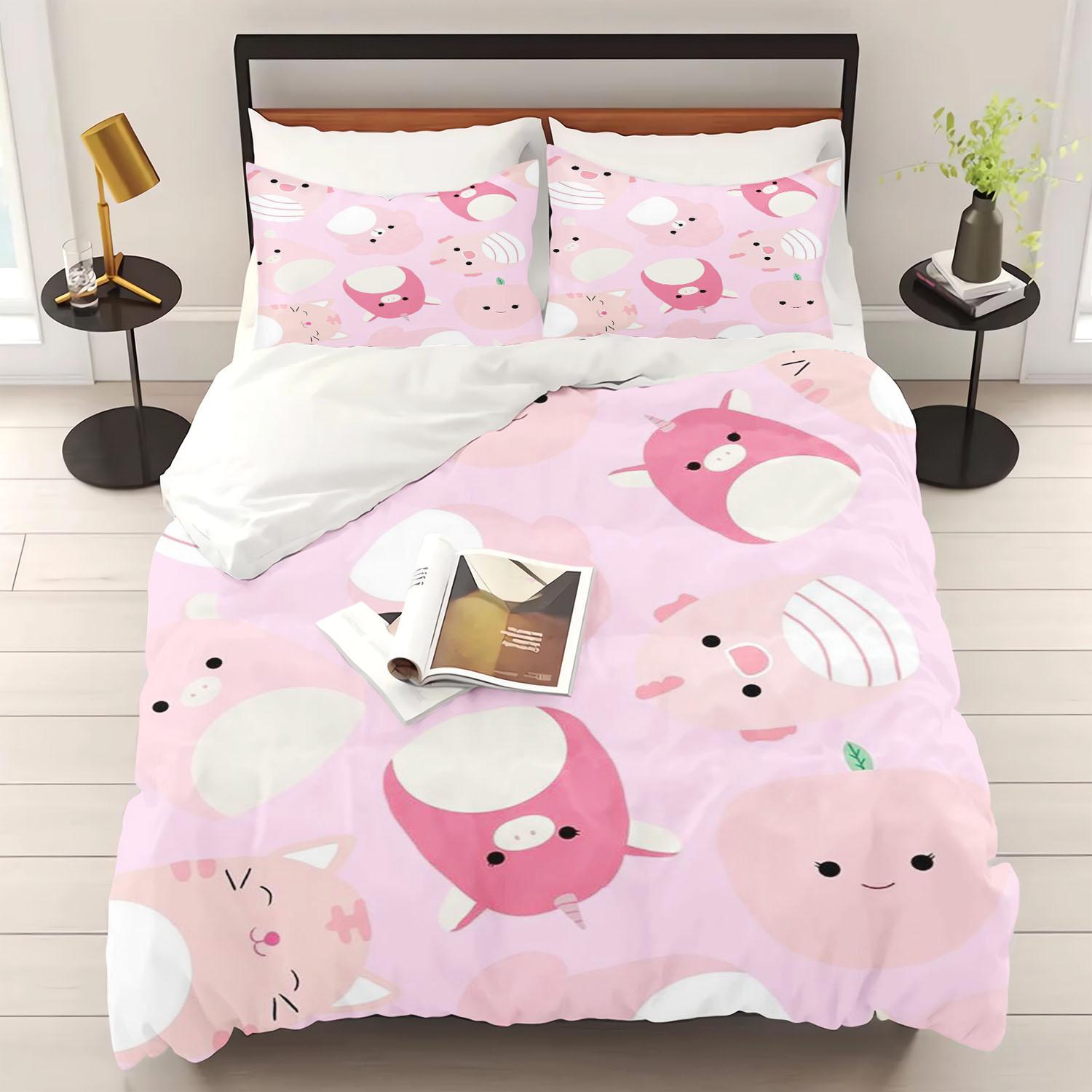 Animal Cate Children Bed Linen Set Quilt Cover Hot-Blooded Decor Comfortable Sets Breathable Bedding for Teenager EU Single(135*200cm)3pcs
Animal Cate Children Bed Linen Set Quilt Cover Hot-Blooded Decor Comfortable Sets Breathable Bedding for Teenager EU Single(135*200cm)3pcs