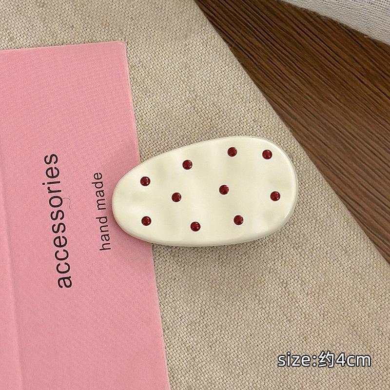 Cute Polka Dot Hair Clips Women Colorful Oval Hairpins Sweet Daily Hair Accessories for Girls Side Bangs Clip Headwear
Cute Polka Dot Hair Clips Women Colorful Oval Hairpins Sweet Daily Hair Accessories for Girls Side Bangs Clip Headwear