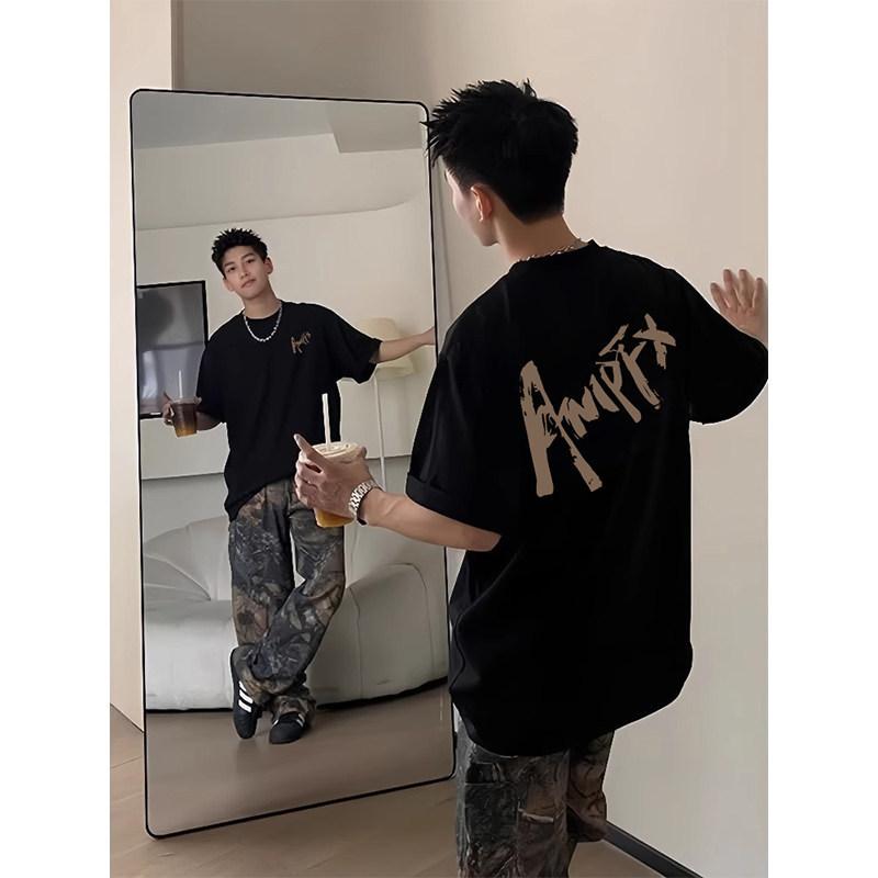 Black Retro Trendy Brand Alphabet Short-sleeved T-shirt Men s Summer Teen Street Trend Top XXXL чорний
Black Retro Trendy Brand Alphabet Short-sleeved T-shirt Men s Summer Teen Street Trend Top XXXL чорний