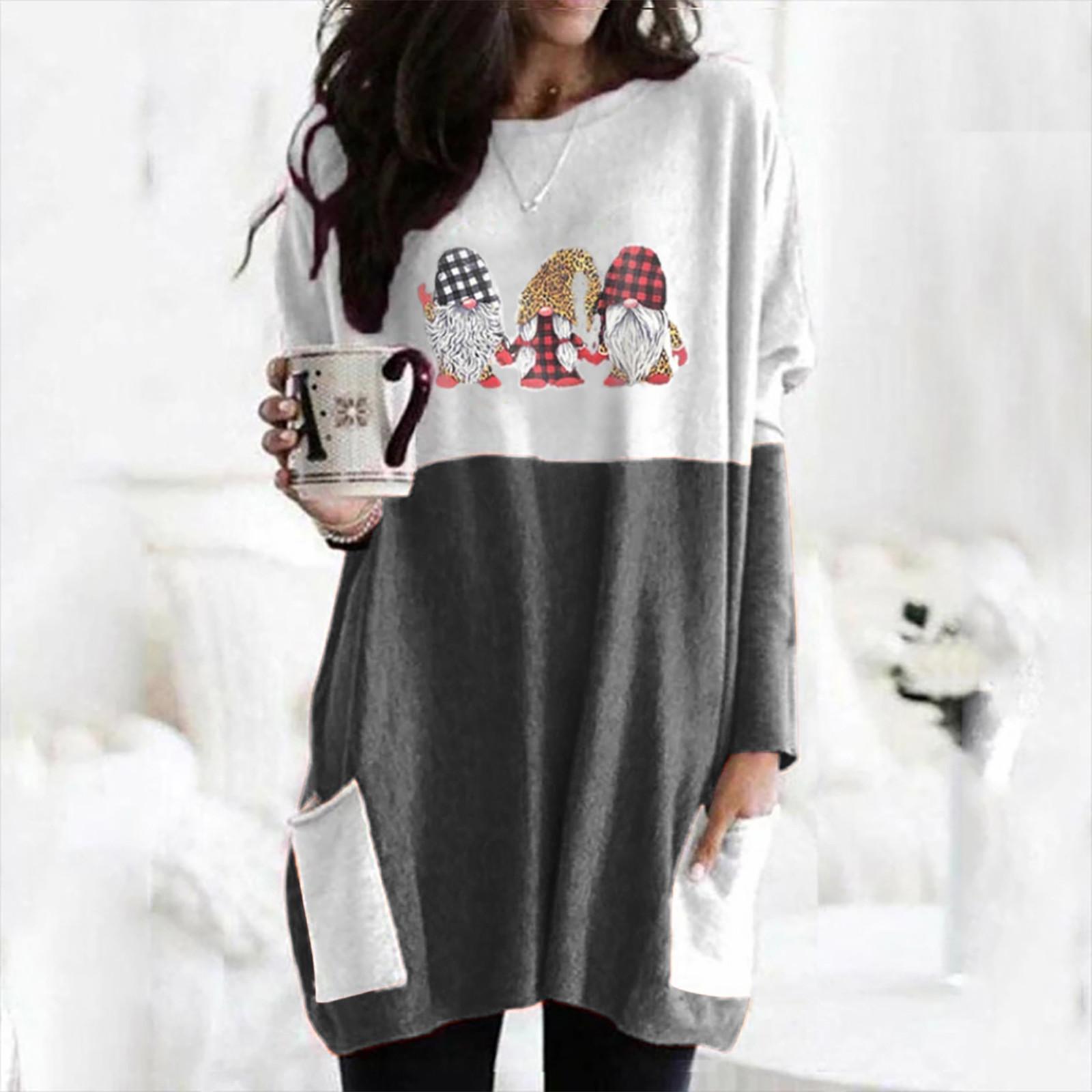 Fashion Women Long Sleeve Christmas Printed O-Neck Tops Tee T-Shirt Blouse L
Fashion Women Long Sleeve Christmas Printed O-Neck Tops Tee T-Shirt Blouse L