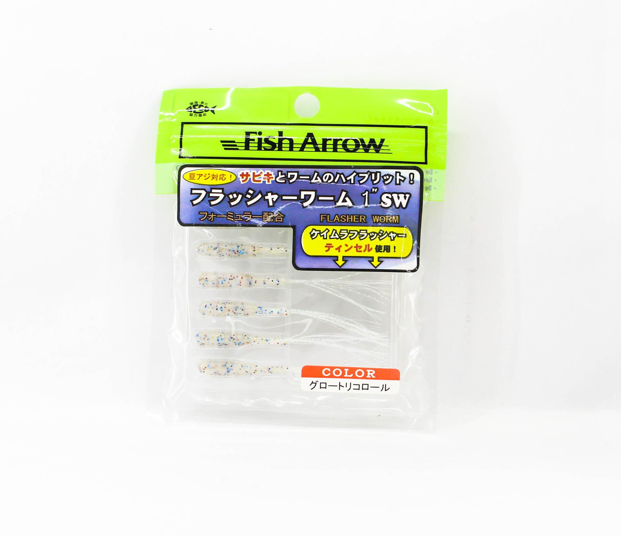 Мягкая приманка Fish Arrow Flasher Worm 1 дюйм, 6 шт. в упаковке #06 (0424)
Мягкая приманка Fish Arrow Flasher Worm 1 дюйм, 6 шт. в упаковке #06 (0424)