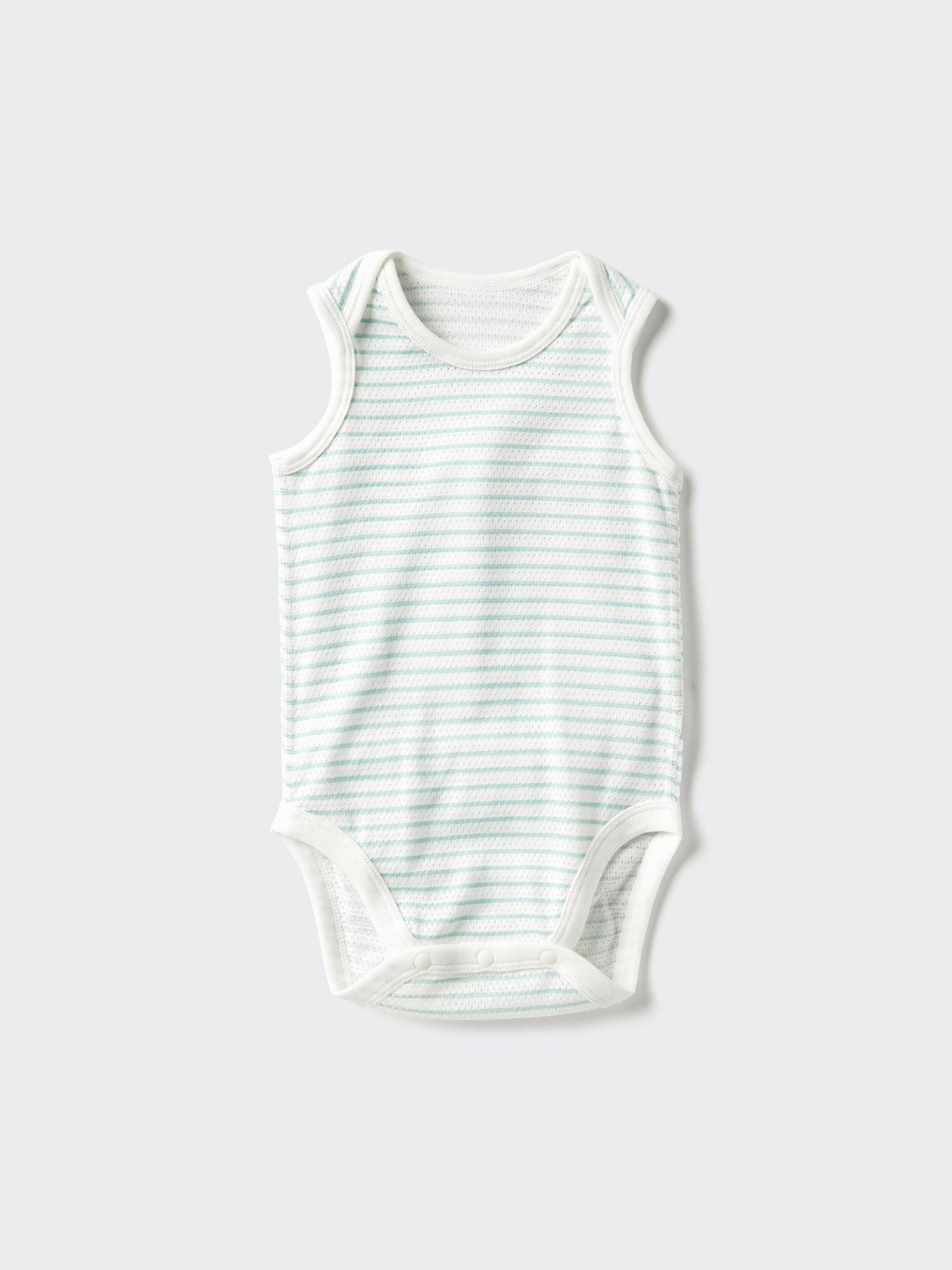 Uniqlo Japan Cotton Mesh Bodysuit Sleeveless 52 GREEN/90
Uniqlo Japan Cotton Mesh Bodysuit Sleeveless 52 GREEN/90