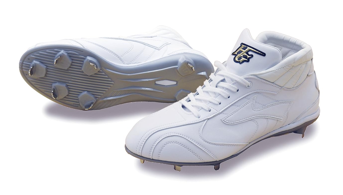 High School Baseball Compatible Limited Edition Metal Spikes Size HI-GOLD PRS-500MR (7-tooth), Mid-Cut, White, 25.0cm
High School Baseball Compatible Limited Edition Metal Spikes Size HI-GOLD PRS-500MR (7-tooth), Mid-Cut, White, 25.0cm