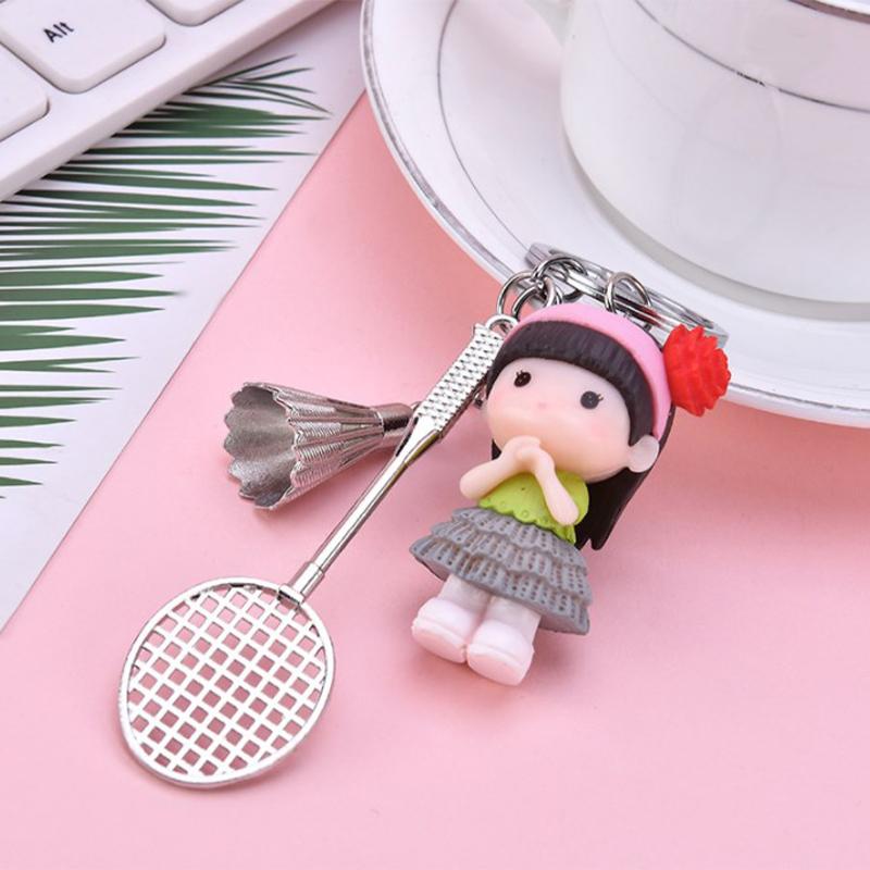 1Pc Sport Styles Mini Badminton Boy Pendant Keychain Unisex Badminton Racket Key Ring Purse Bag Backpack Decor Accessories
1Pc Sport Styles Mini Badminton Boy Pendant Keychain Unisex Badminton Racket Key Ring Purse Bag Backpack Decor Accessories