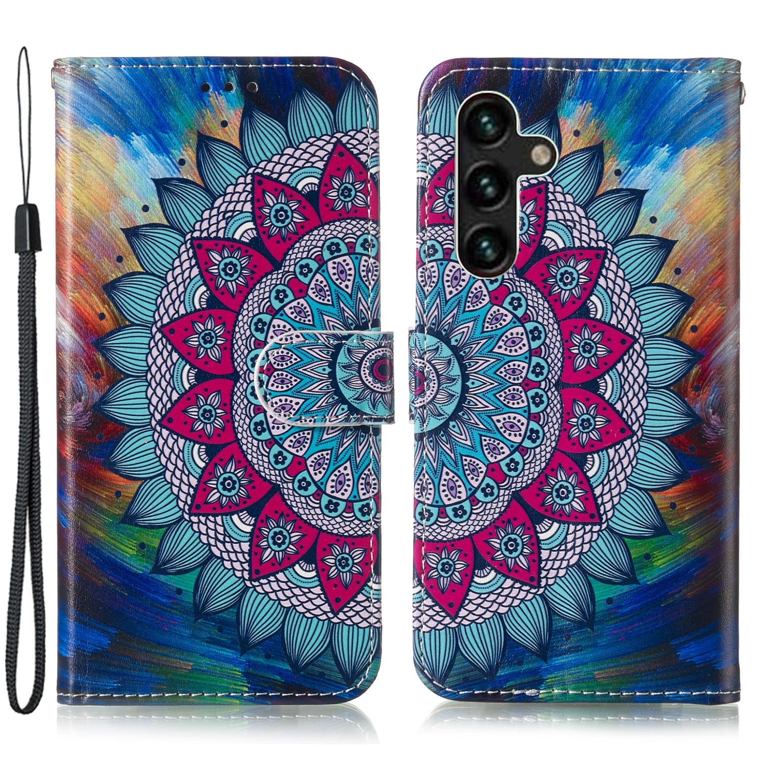 For Samsung Galaxy A15 5G Cover Stand Wallet Pattern Printing Leather Wallet Phone Case Mandala Flower
For Samsung Galaxy A15 5G Cover Stand Wallet Pattern Printing Leather Wallet Phone Case Mandala Flower