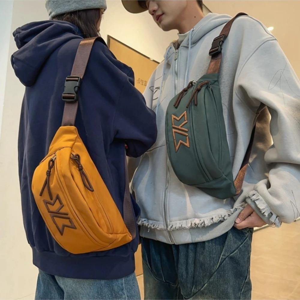 Casual Sports Sling Backpack Multifunctional Men Crossbody Bag Urban Style Male Chest Bag Women білий
Casual Sports Sling Backpack Multifunctional Men Crossbody Bag Urban Style Male Chest Bag Women білий