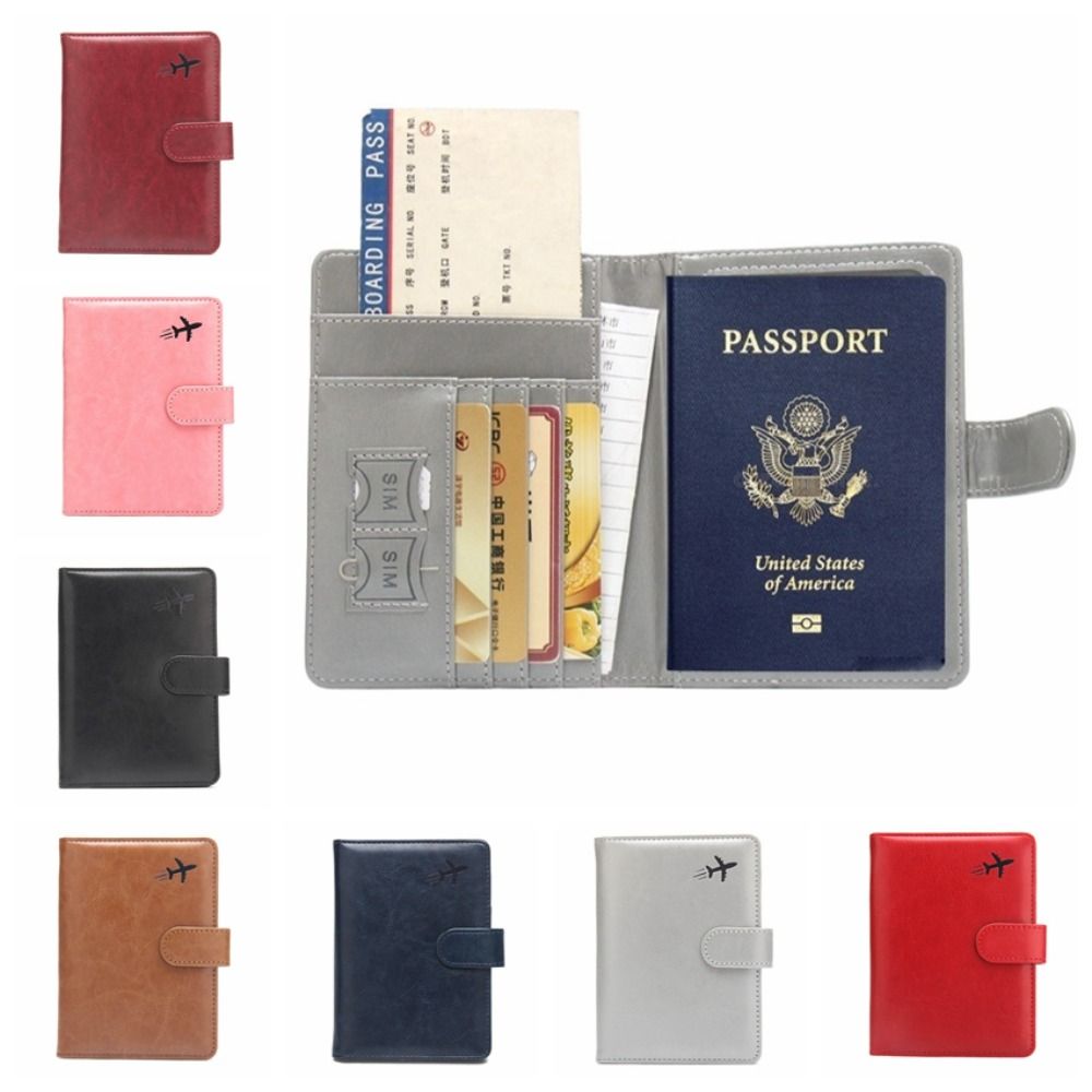 PU Leather Anti-theft Passport Holder Multifunctional Passport Clip Travel Accessories чёрный
PU Leather Anti-theft Passport Holder Multifunctional Passport Clip Travel Accessories чёрный