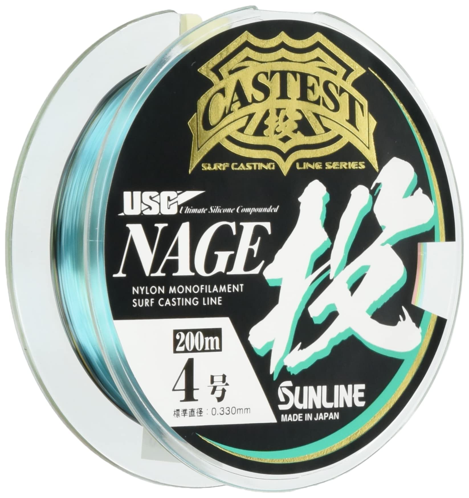 SUNLINE Nylon Line CASTEST Casting 200m Single Roll #4 (4 Colors)
SUNLINE Nylon Line CASTEST Casting 200m Single Roll #4 (4 Colors)