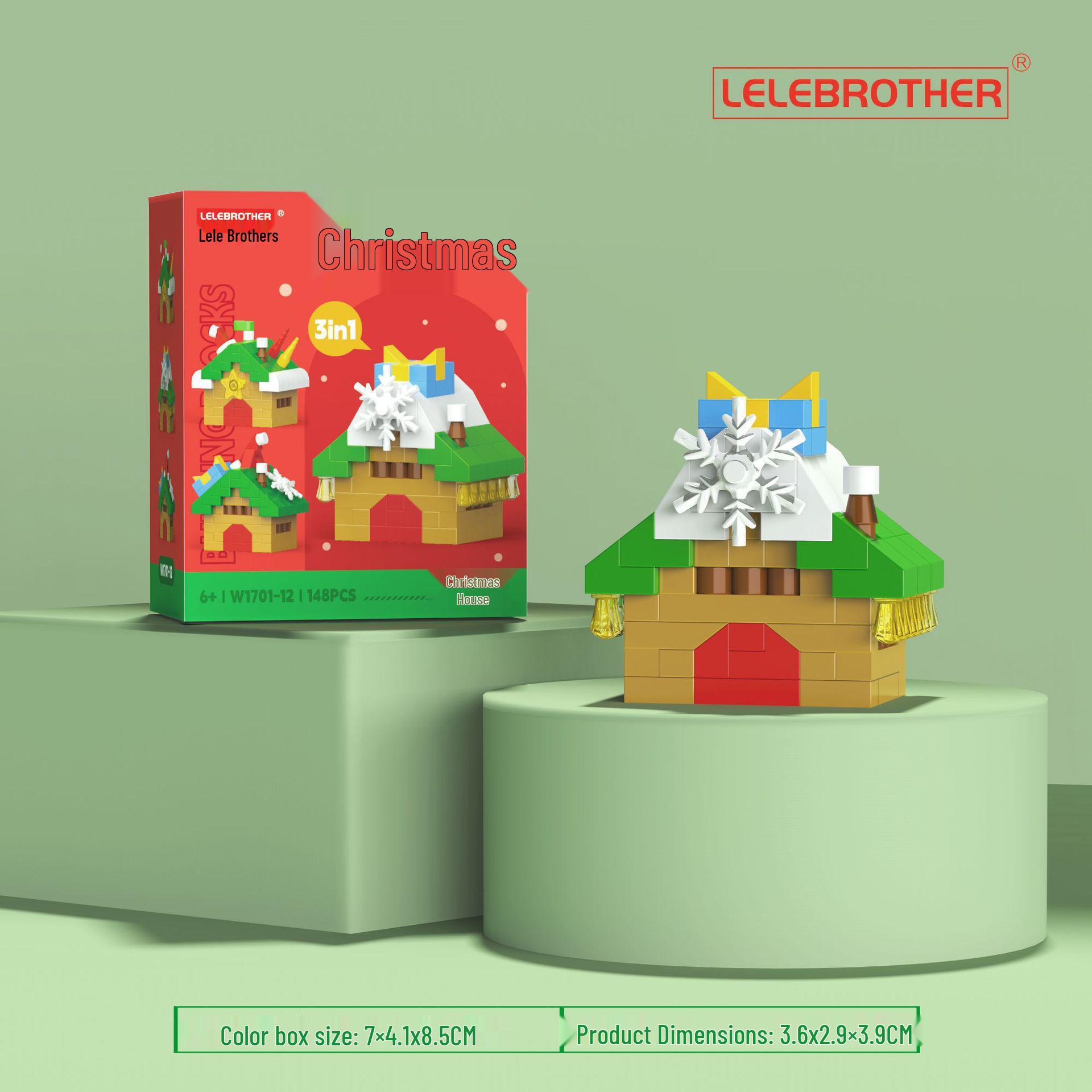 Сумісна з LEGO Мультяшна фігурка Санти Клауса Різдвяний цеглинка Освітні будівельні блоки Іграшка
Сумісна з LEGO Мультяшна фігурка Санти Клауса Різдвяний цеглинка Освітні будівельні блоки Іграшка