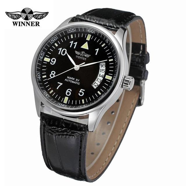 Winner Winner 458 Men S Fashion Casual Simple Calendar Fully Automatic Mechanical Watch чорний
Winner Winner 458 Men S Fashion Casual Simple Calendar Fully Automatic Mechanical Watch чорний