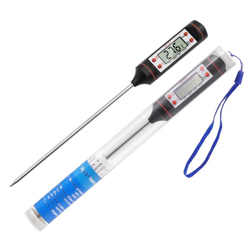 Tp101 Thermometer Digital Probe Thermometer Kitchen Water Temperature Oil Thermometer Barbecue Baking Temperature Measurement чорний
Tp101 Thermometer Digital Probe Thermometer Kitchen Water Temperature Oil Thermometer Barbecue Baking Temperature Measurement чорний