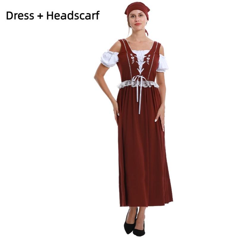 Костюм горничной для косплея, традиционное этническое платье, повязка на голову, Хэллоуин, ролевая игра XL коричневый
Костюм горничной для косплея, традиционное этническое платье, повязка на голову, Хэллоуин, ролевая игра XL коричневый