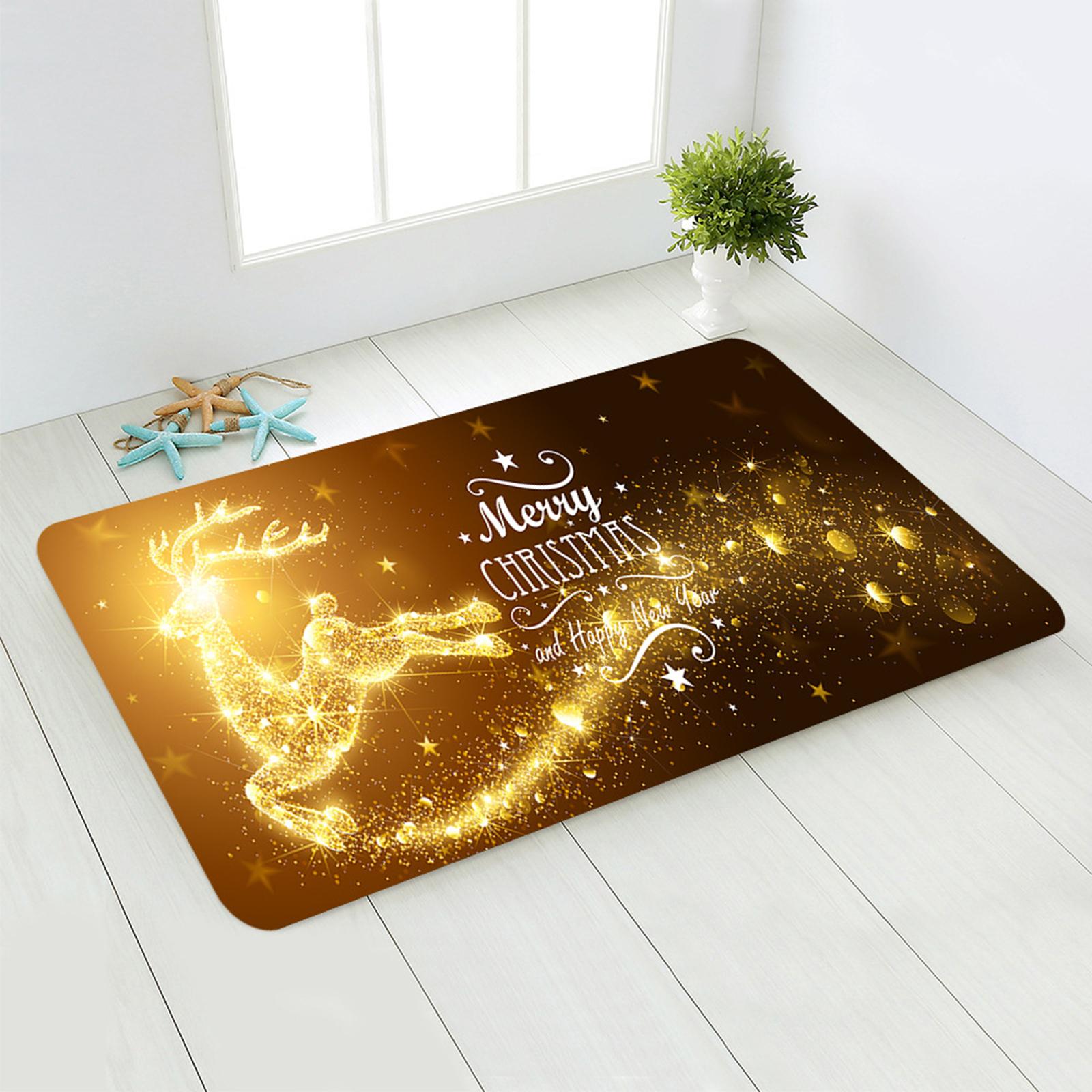 christmas Floor Mat Washable Absorbent Flannel Elk Entrance decor Reusable Non Slip for Doormat New Year Christmas Day
christmas Floor Mat Washable Absorbent Flannel Elk Entrance decor Reusable Non Slip for Doormat New Year Christmas Day