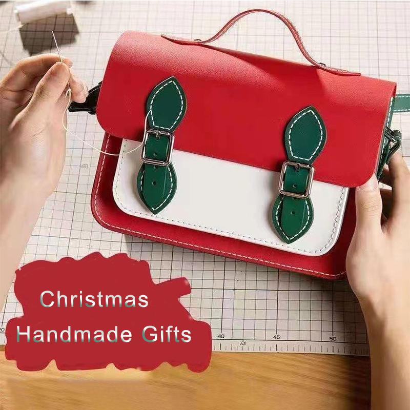 DIY Cambridge Bag Making Kits PU Leather Lady Crossbody Satchel Bags Handcrafted Sewing Semi-finished Set for Women Handbag
DIY Cambridge Bag Making Kits PU Leather Lady Crossbody Satchel Bags Handcrafted Sewing Semi-finished Set for Women Handbag