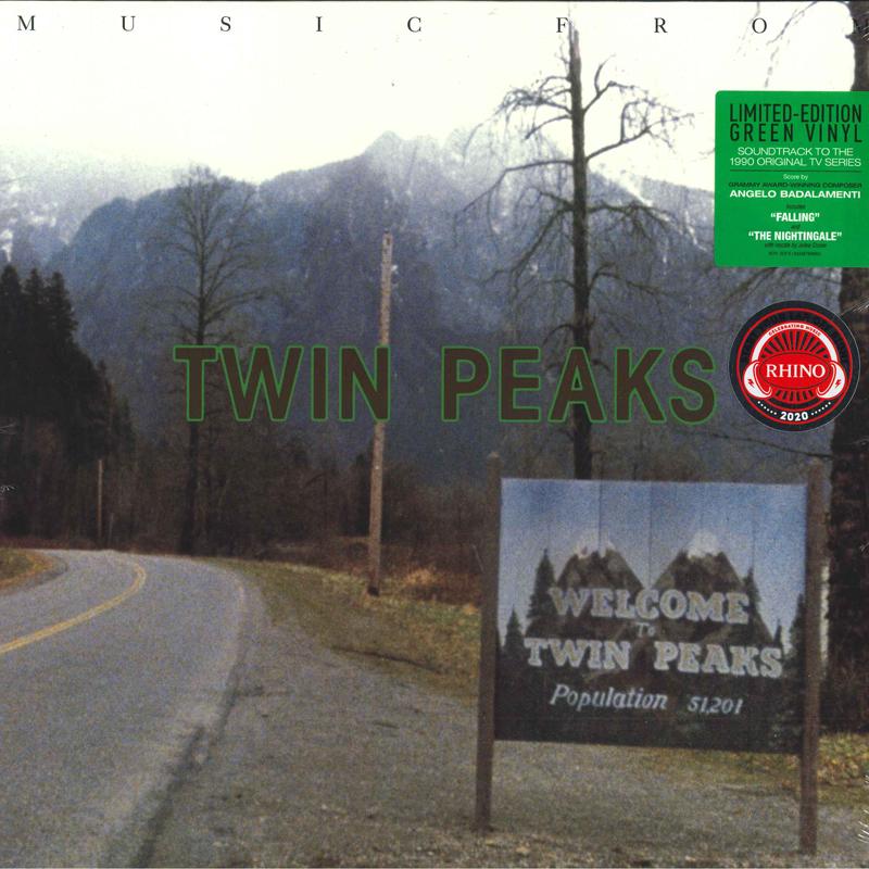 LP Record ANGELO BADALAMENTI Music From Twin Peaks Green Vinyl 603497848904 WARNER 2020 USA Euro Soundtracks Musicals
LP Record ANGELO BADALAMENTI Music From Twin Peaks Green Vinyl 603497848904 WARNER 2020 USA Euro Soundtracks Musicals